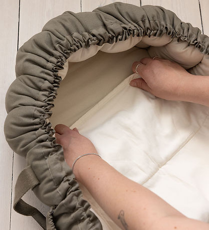 Sebra Vådliggerlagen - Til Babynest - Hvid