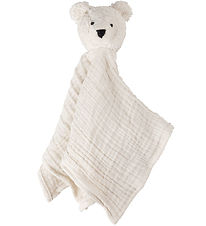 Sebra Nusseklud - Musselin - Isbjørn - Hvid