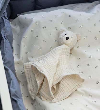 Sebra Nusseklud - Musselin - Isbjørn - Hvid