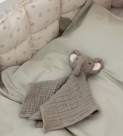 Sebra Nusseklud - Musselin - Elefant - Grå