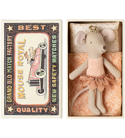 Maileg Mouse - Little Sister - Princess I Matchbox