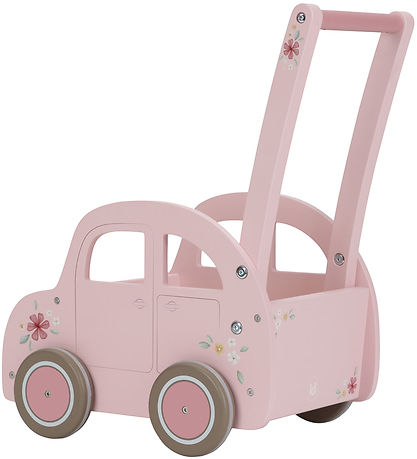 Little Dutch Gåvogn - Bil - Pink