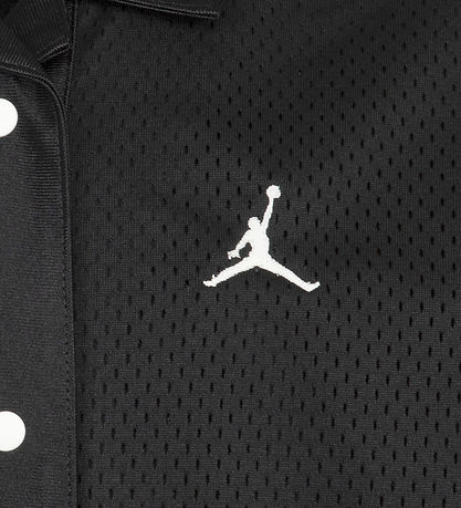 Jordan Overhemd s/s - Dri-Fit - Zwart m. Logo