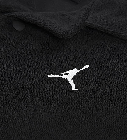 Jordan Shortssæt - Skjorte/Shorts - Frotté - Sort m. Logo