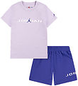 Jordan Shortssæt - T-shirt/Shorts - Purple Comet Jordan Shortssæt - T-shirt/Shorts - Purple Comet