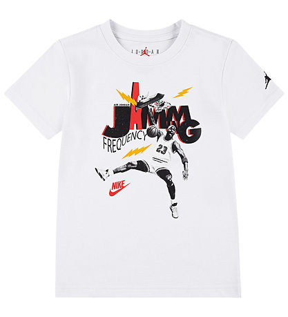 T-Shirt Jordan - Blanc av. Michael Jordan
