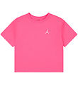 Jordan T-shirt - Boxy - Hyper Pink m. Logo Jordan T-shirt - Boxy - Hyper Pink m. Logo