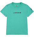 Jordan T-shirt - Washed Teal m. Print