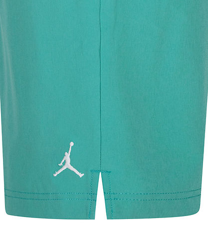 Jordan Shorts - Washed Teal m. Logo