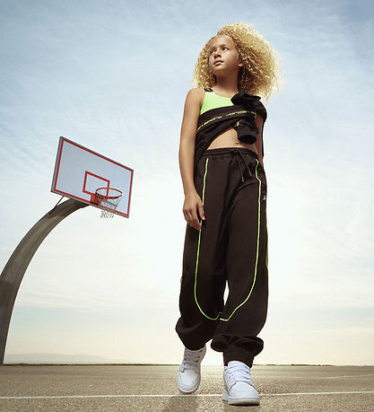 Jordan Sportstop - Dri-Fit - Electric Green m. Logo