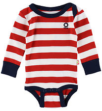 Katvig Body L/Æ - Rød/Hvid Stribet Katvig Body L/Æ - Rød/Hvid Stribet
