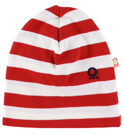 Katvig Hue - Rød/Hvid Stribet Katvig Hue - Rød/Hvid Stribet
