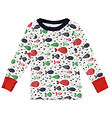 Katvig Bluse - Navy m. Fisk Katvig Bluse - Navy m. Fisk