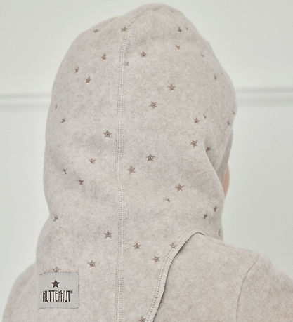 Huttelihut Balaclava - Fleece - 2-layer - Camel Melange w. Star