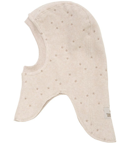 Huttelihut Balaclava - Fleece - 2-layer - Camel Melange w. Star