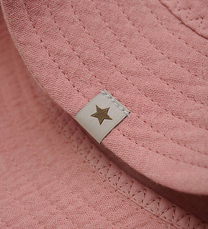 Huttelihut Bucket Hat - Muslin - Ash Rose