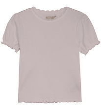 Huttelihut T-shirt - Rib - Cloud Gray Huttelihut T-shirt - Rib - Cloud Gray