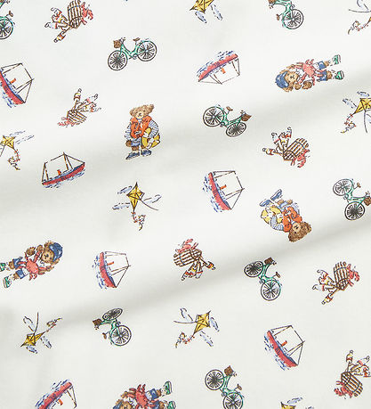 Polo Ralph Lauren Sommedragt - Hvid m. Print Polo Ralph Lauren Sommedragt - Hvid m. Print