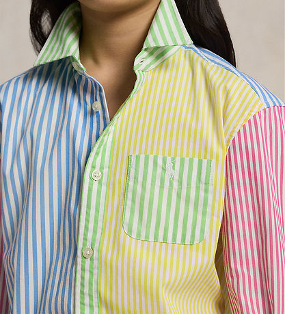 Polo Ralph Lauren Skjorte - Fun - Multifarvet m. Striber