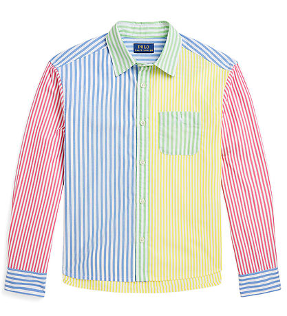 Polo Ralph Lauren Skjorte - Fun - Multifarvet m. Striber