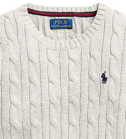 Polo Ralph Lauren Bluse - Strik - Hvid