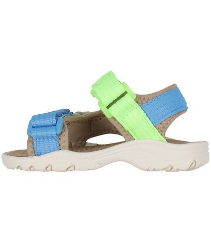 Bisgaard Sandaler - Nico - Bright Blue/Green