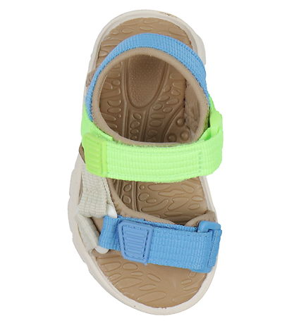 Bisgaard Sandaler - Nico - Bright Blue/Green