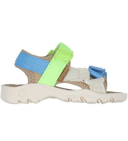Bisgaard Sandaler - Nico - Bright Blue/Green