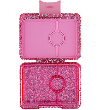Yumbox Madkasse m. 3 Rum - Bento Snack - Sparkle Pink Yumbox Madkasse m. 3 Rum - Bento Snack - Sparkle Pink