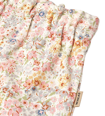 Wheat Shorts - Sandy - Bright Flowers Wheat Shorts - Sandy - Bright Flowers