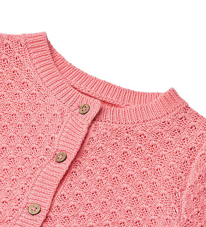 Wheat Cardigan - Knitted - Magnella - Flamingo Pink