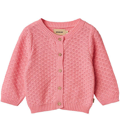 Wheat Cardigan - Knitted - Magnella - Flamingo Pink