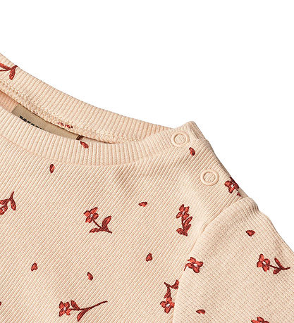 Wheat Kjole - Rib - Anna - Rose Water Flowers