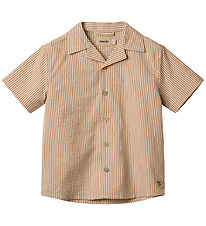 Wheat Skjorte - Anker - Caramel Stripe
