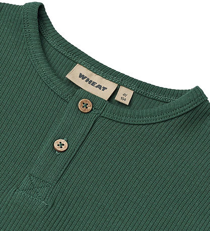 Wheat Bluse - Rib - Morris - Green Tea