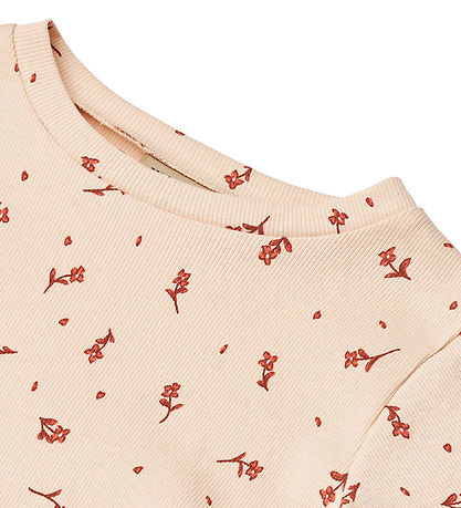 Wheat Kjole - Rib - Anna - Rose Water Flowers