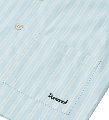 Liewood Sæt - Leona - Stripe Pure Sky/Creme De La Creme Liewood Sæt - Leona - Stripe Pure Sky/Creme De La Creme