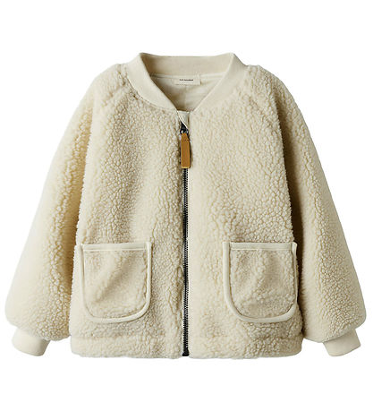 Lil' Atelier Fleecejakke - NmnLajo - Turtledove/Moon Lil' Atelier Fleecejakke - NmnLajo - Turtledove/Moon