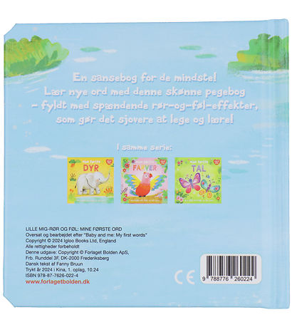 Forlaget Bolden Bog m. Rør og Føl - Lille mig: Mine første ord