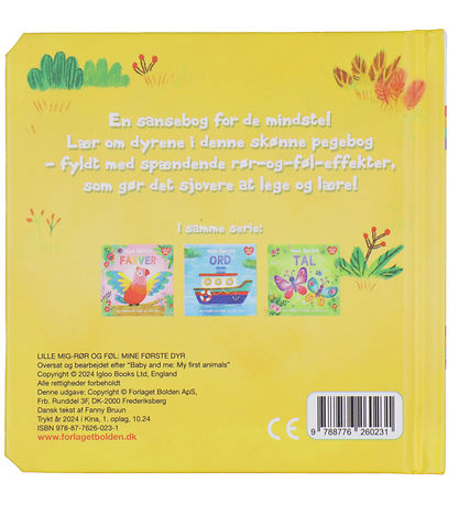 Forlaget Bolden Bog - Lille Mig: Mine første dyr