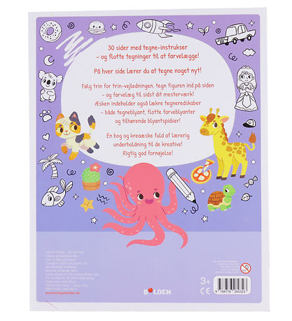 Forlaget Bolden Malebog - Lær at tegne - og farv så! Forlaget Bolden Malebog - Lær at tegne - og farv så!