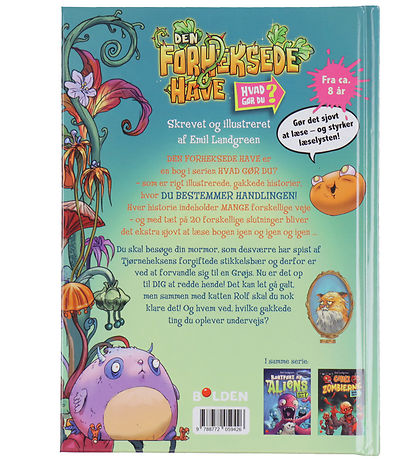 Forlaget Bolden Bog - Hvad gør du? Den forheksede have Forlaget Bolden Bog - Hvad gør du? Den forheksede have