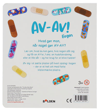 Forlaget Bolden 도서 - Av-Av! 책