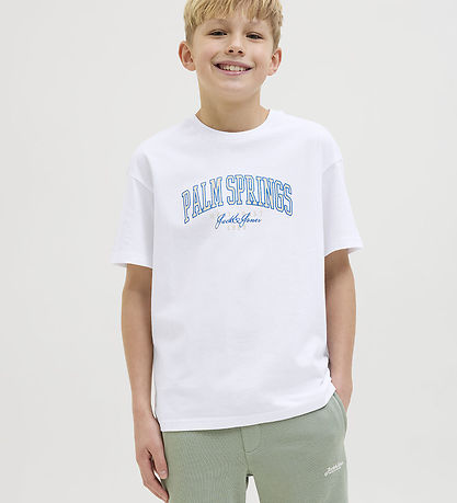Jack & Jones T-shirt - JjDetroit - Hvid