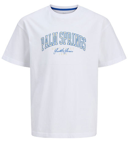 Jack & Jones T-shirt - JjDetroit - Hvid