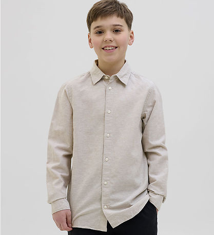 Jack & Jones Shirt - JjeBreeze - Crockery