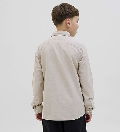 Jack & Jones Skjorte - JjeBreeze - Crockery Jack & Jones Skjorte - JjeBreeze - Crockery