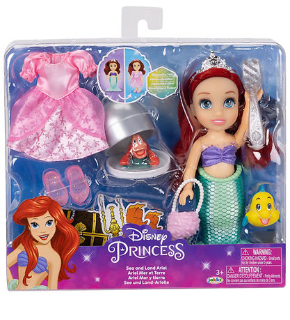 Disney Princess Dukke - 15 cm - Sea And Land Ariel