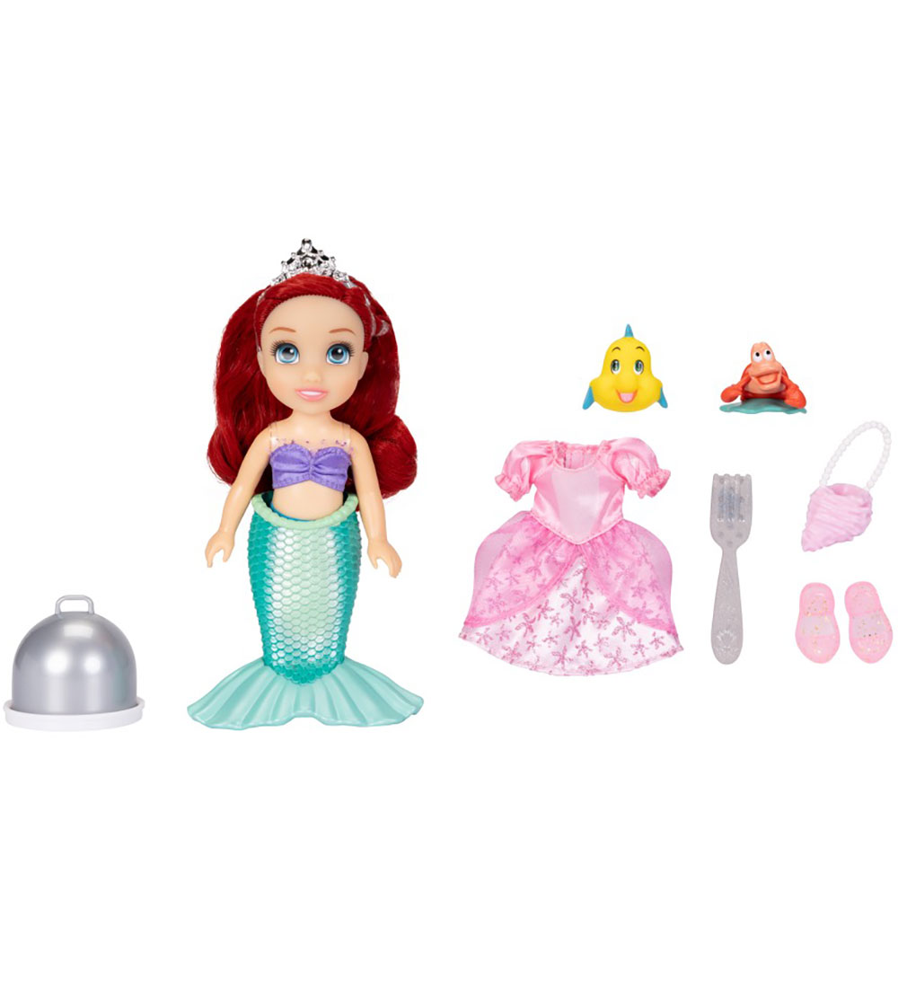 Disney Princess Puppe - 15 cm - Sea Ente Land Ariel - Disney Princess - One Size - Puppen