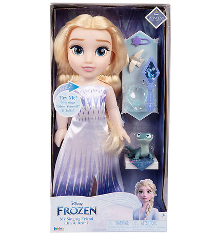 Disney Frozen Dukke m. Lyd - 35 cm - Elsa And Bruni